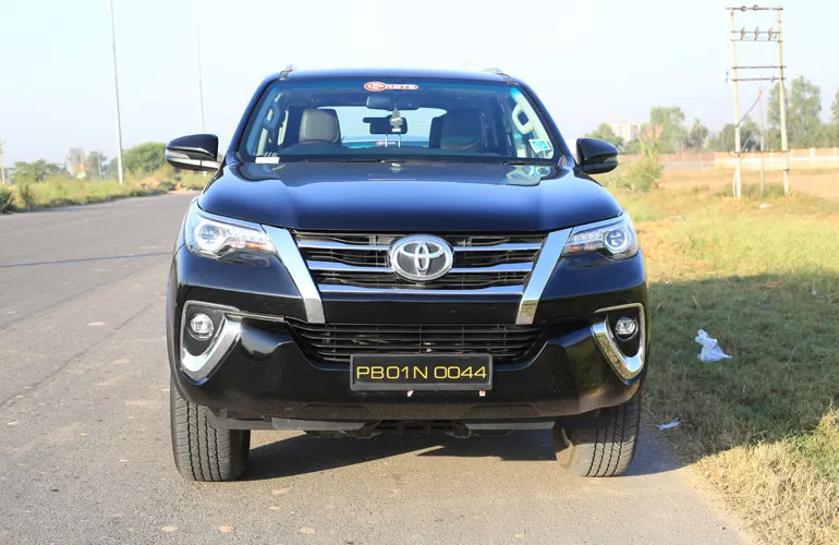 Self-Driving Toyota Fortuner 4×4 automated car in Delhi