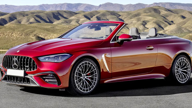 Luxury Mercedes CLE 300 4MATIC Cabriolet Car Rental - RBTS Car Rental Delhi