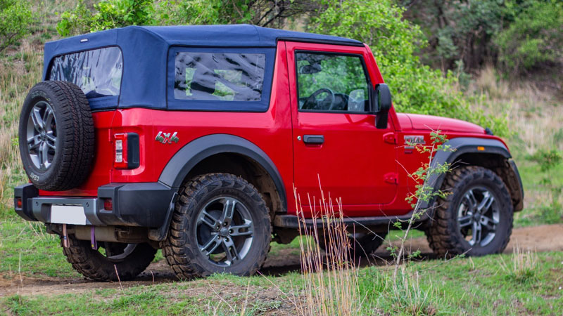 New Mahindra Thar 4WD at Convertible Top
