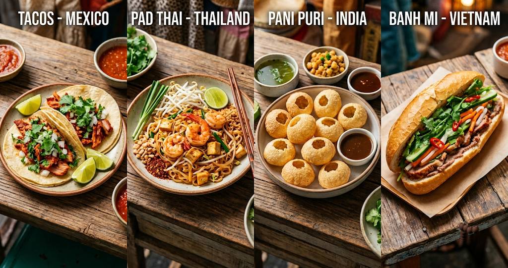 Best Street Foods Around the World Every Traveler Should Try | Punjab Car Rentals